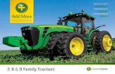 7, 8 & 9 Family Tractors - John Deere