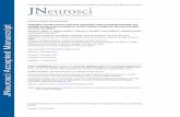 Changes in both neuron intrinsic properties and ...