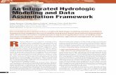 An Integrated Hydrologic Modeling and Data Assimilation Framework