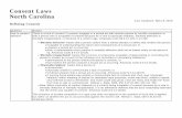 Consent Laws North Carolina - RAINN