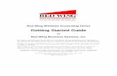 Getting Started Guide - Red Wing Software