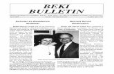 BEKI Bulletin April 1995 - Congregation Beth El–Keser Israel