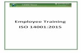 Employee Training ISO 14001:2015