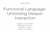 Functional Language: Unlocking Deeper Interaction