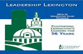 2014-15 graduating class yearbook - Commerce Lexington