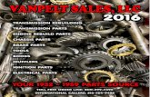 2016 Vanpelt Sales Catalog