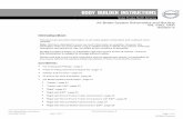 BODY BUILDER INSTRUCTIONS - Volvo Trucks Canada