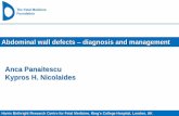 Abdominal wall defects – diagnosis and management