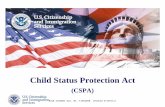 Child Status Protection Act (CSPA)