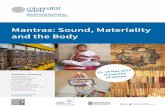 Sound, Materiality, and the Body | 12-14 May 2022, Vienna