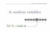 6. random variables - Washington