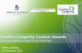 Healthy Longevity Catalyst Awards