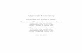 Algebraic Geometry - UPenn CIS