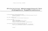 Processor Management for Adaptive Applications - CiteSeerX