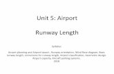 Unit 5: Airport Runway Length