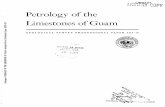 Petrology of the Limestones of Guam