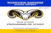 RIVERVIEW GARDENS PROGRAMS OF STUDY