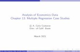 Analysis of Economics Data Chapter 13: Multiple Regression ...