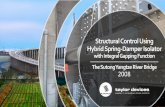 Structural Control Using Hybrid Spring-Damper Isolator 2008
