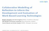Collaborative modelling of reflection to inform the development and evaluation of work-based learning technologies