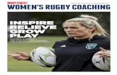 INSPIRE BELIEVE GROW PLAY - Women's Rugby Coaching