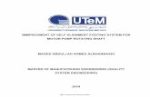 immprovment of self alignment footing system for motor-pump ...