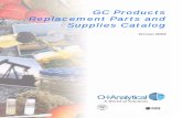 GC Products Replacement Parts and Supplies Catalog