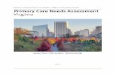 Primary Care Needs Assessment - Virginia
