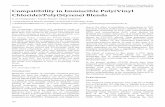 Compatibility in Immiscible Poly(Vinyl Chloride)/Poly(Styrene) Blends