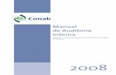 Manual de Auditoria Interna 2008 COAUD-coordenadoria de auditoria interna 2ª versão