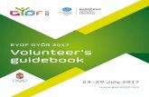 Volunteer's guidebook | EYOF Győr 2017