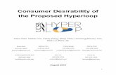 Consumer Desirability of the Proposed Hyperloop