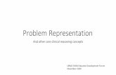 Problem Representation