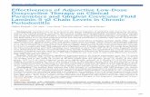 Effectiveness of Adjunctive Low-Dose Doxycycline Therapy on Clinical Parameters and Gingival Crevicular Fluid Laminin-5 γ2 Chain Levels in Chronic Periodontitis