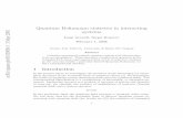 Quantum Boltzmann Statistics in Interacting Systems