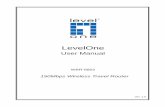 LevelOne - 192.168.1.1 – Wireless Router Configuration