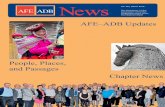 Chapter News People, Places, and Passages AFE–ADB ...