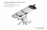 Instruction Manual - LX70 Series German Equatorial Telescopes
