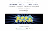 abba: the concert - North Carolina Symphony