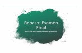 Repaso: Examen Final - ECOTEC