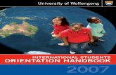 International Students Orientation Handbook - UOW