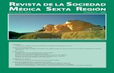 REVISTA DE LA SOCIEDAD MÉDICA SEXTA REGIÓN