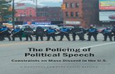 The Policing of Political Speech - National Lawyers Guild