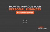 How to improve your personal finances a beginners guide