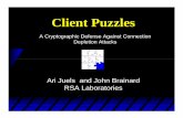 Client Puzzles - NDSS Symposium