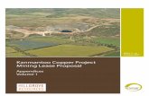 Kanmantoo Copper Project Mining Lease Proposal