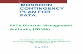 monsoon contingency plan for fata - NDMA