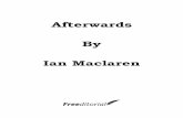 Afterwards By Ian Maclaren - Freeditorial