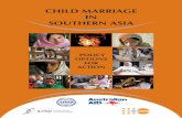 Child Marriage in Southern Asia