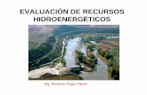 evaluación de recursos hidroenergéticos